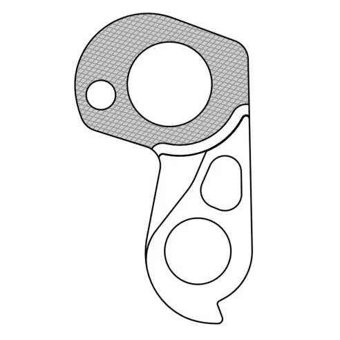 Rose Derailleur Hanger 56 for Rose Backroad, X-Lite Six Disc, X-Lite Six Disc Marwi GH-304