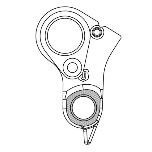 Cube 8651 8652 8654 18-05493 PELLS type 39 Dema Megamo Ventum Radon MMR Pells Bakcou VPACE Marwi GH-311 Derailleur Hanger