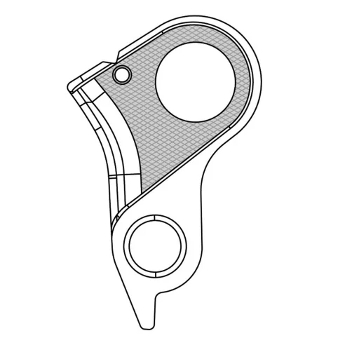 8651 Cube 8652 8654 18-05493 PELLS type 39 derailleur hanger for Dema Megamo Ventum Radon MMR Pells Bakcou VPACE Marwi GH-311