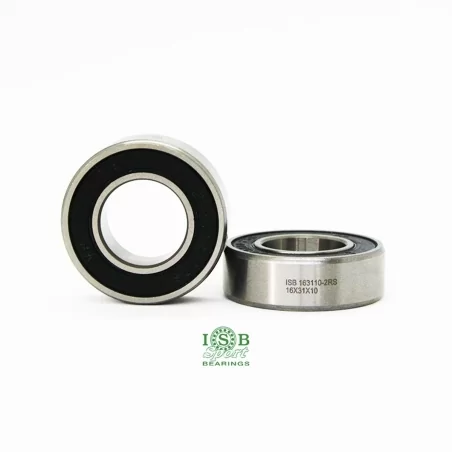 Sealed Cartridge ISB SPORT MR 163110 2RS BEARING 16x31x10 13984010