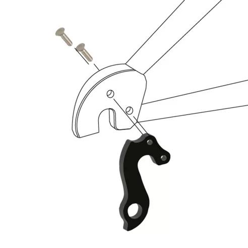 GT ATIDH0123 | Marin #25 | Ridley HAARCERID029 HAARCERID031 HAARCERID014 | Fuji D018 D022 | Bergamont BGM-H018 | Principia PA082016 | Raleigh/DiamondBack part # 32-00-460 | Litespeed part # HPP-HANGER-REAR-M1 Derailleur Hanger for Raleigh, GT, Argon 18, Marin, Boardman, Kestrel, Blue, Fuji vitus bulls diamondback foundry khs masi motobecane redline | DROPOUT-96 Wheels mfg