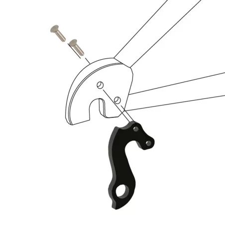 GT ATIDH0123 | Marin #25 | Ridley HAARCERID029 HAARCERID031 HAARCERID014 | Fuji D018 D022 | Bergamont BGM-H018 | Principia PA082016 | Raleigh/DiamondBack part # 32-00-460 | Litespeed part # HPP-HANGER-REAR-M1 Derailleur Hanger for Raleigh, GT, Argon 18, Marin, Boardman, Kestrel, Blue, Fuji vitus bulls diamondback foundry khs masi motobecane redline | DROPOUT-96 Wheels mfg