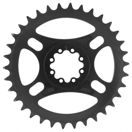 Pilo C93 34T Chainring Narrow Wide for SRAM 8 Hole T-Type Crank and Chain