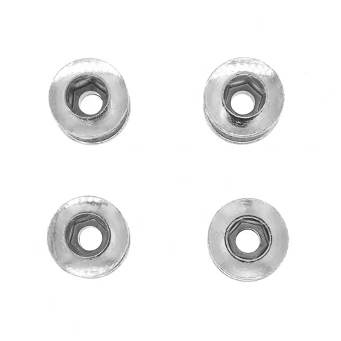 Pilo S19 NBSS Set of 4 Single Chainring Bolts for double, triple chainring cranks