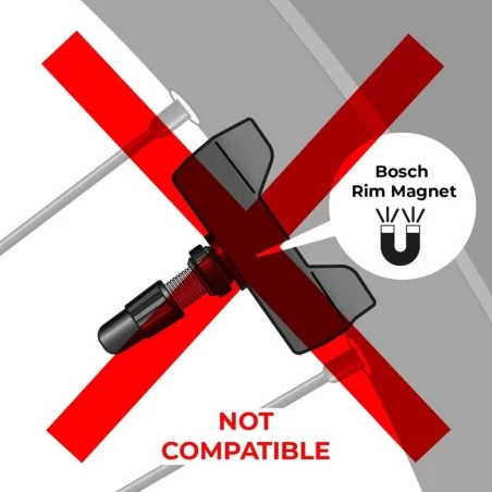 SpeedBox 1.1 for Bosch (Smart System) Not compatible Bosch Rim Magnet