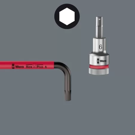 Take it easy tool finder system - with profile and size colour-coding for quick and easy tool selection. Colour-coded system for hexagon drive screws (L-Keys, Zyklop bit sockets), external hex drive screws and nuts (Joker wrenches, Zyklop sockets and Zyklop bit sockets with holding function), and TORX® drive screws (L-Keys, Zyklop bit sockets).