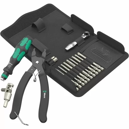 Wera 9532 Chain Riveter Set for Workshops, 20 pieces - 05136042001 Wera 9532 Chain Riveter Set for Workshops, 20 pieces - 05136042001