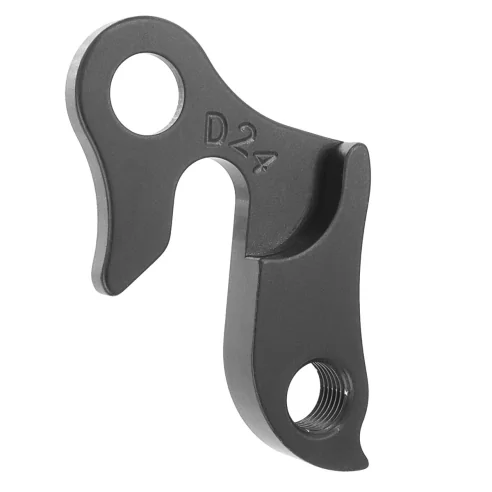 Gudereit, Salcano, Marin (#3), Raleigh, Fuji, KHS, Trek (#266243), BERGAMONT (aka gear hanger #BGM-H011), Evoke, Kona (aka mech hanger #GG, CMPHGG), Corratec, Raleigh, Coluer, Apollo, Decathlon, Wheeler, Hasa, Focus, Jamis, Haibike, Author aka gear hanger B1111, JD-9F-0041, Merida, GIOS, Stevens, Salcano, Felt, Lapierre, Ghost, Silverback, Drag, Romet, Winora, Viper , Univega, Hercules, Gudereit, Panther, Berg, Gepida bikes derailleur hanger PILO D24