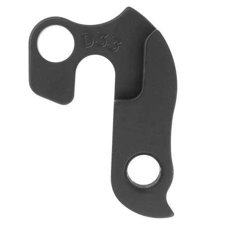 D33 derailleur hanger for Dartomoor Phantom, Schwinn Mesa Sierra Homegrown Rocker Moab Searcher Sweetspots Horizon, Jamis (AKA gear hanger Jamis #12-1856) Trail Ranger, Scott (older road bike, AKA gear hanger SCOTT #228842) Vantage Expert Comp bikes (rear gear mech, dropout)