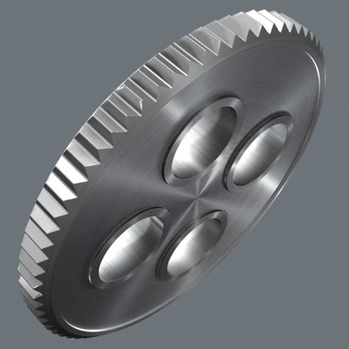 Wera Bicycle Set 9, 10 pieces - 050041770018001 The fine tooth mechanism, with its 60 teeth, allows a small return angle of only 6° - ideal for precision work.