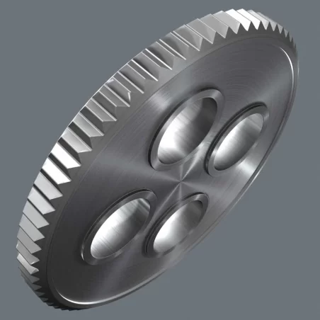 Wera Bicycle Set 9, 10 pieces - 050041770018001 The fine tooth mechanism, with its 60 teeth, allows a small return angle of only 6° - ideal for precision work.