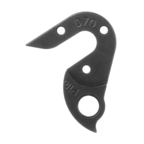 D70 derailleur hanger for K2 MOD/MACH, Stevens Strada 800/900, Tirreno Razza 2000/3000, Dynatec Columbus, BH, Cinelli, Definitive, Gitane, MBK, Motobecane, Raleigh, Ridley, Torelli, Viper, Mongoose, Viner bikes (rear gear mech, dropout)