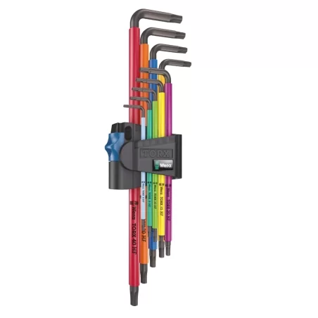Wera TX XL Multicolour HF 1 L-key set,9 pieces - 05024470001