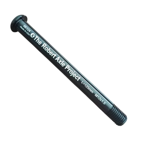 Front Thru Axle 12 mm x 125 mm Length x M12x 1.5 Thread Pitch