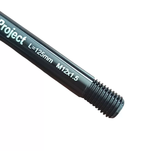 Front Thru Axle 12 mm x 125 mm Length x M12x 1.5 Thread Pitch Robert axle project