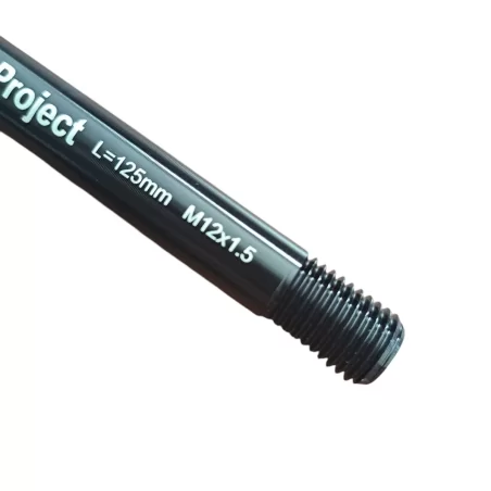 Front Thru Axle 12 mm x 125 mm Length x M12x 1.5 Thread Pitch Robert axle project