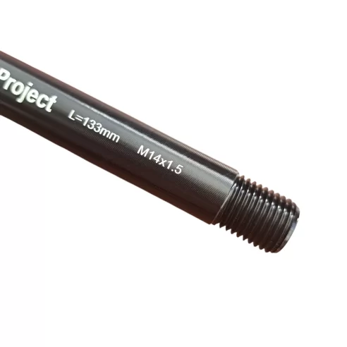 Front Thru Axle 15 mm x 133 mm Length x M14x 1.5 Thread Pitch LIG508