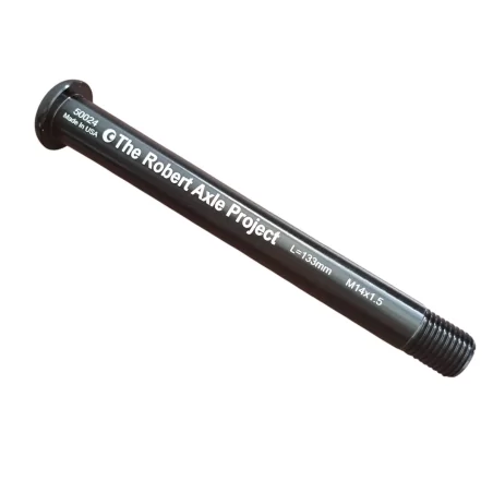 Front Thru Axle 15 mm x 133 mm Length x M14x 1.5 Thread Pitch