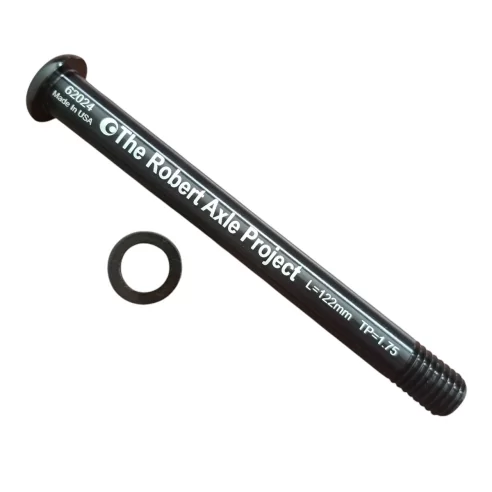 LIG512 Front Thru Axle 12 mm x 122 mm Length x M12x 1.75 Thread Pitch