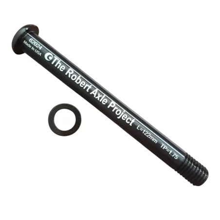 LIG512 Front Thru Axle 12 mm x 122 mm Length x M12x 1.75 Thread Pitch