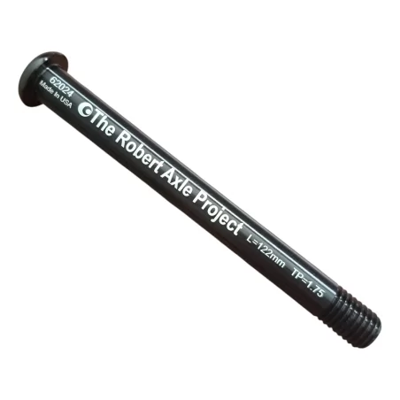 Front Thru Axle 12 mm x 122 mm Length x M12x 1.75 Thread Pitch