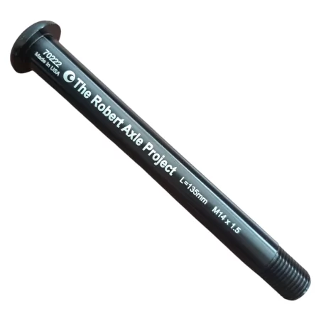 Front Thru Axle 15 mm x 135 mm Length x M14x 1.5 Thread Pitch