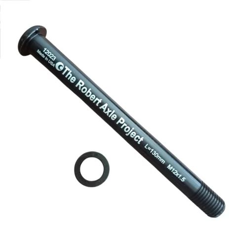 Front Thru Axle LIG519 12 mm x 130 mm Length x M12 x 1.0 Thread Pitch