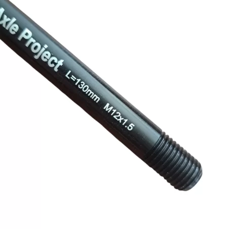 Front Thru Axle LIG519.C 12 mm x 130 mm Length x M12 x 1.0 Thread Pitch for Cervelo R.A.T. Equipped Forks