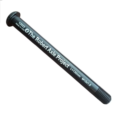 Front Thru Axle 12 mm x 130 mm Length x M12 x 1.0 Thread Pitch for Cervelo R.A.T. Equipped Forks