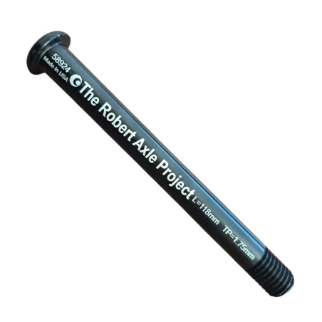 Front Thru Axle 12 mm x 118 mm Length x M12 x 1.75 Thread Pitch