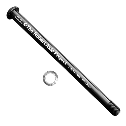 LIG613 Rear Thru Axle 12 mm x 167/172 mm Length x M12 x 1.0 Thread Pitch