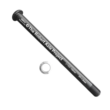 LIG617 Rear Thru Axle 12 mm x 153/158 mm Length x M12 x 1.0 Thread Pitch