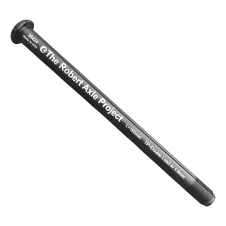 Rear Thru Axle 12 mm x 165 mm Length x M12 x 1.0 Double lead-in Thread Pitch