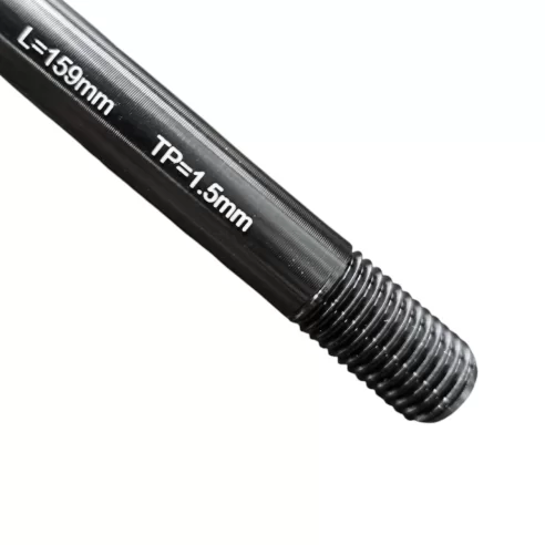 Rear Thru Axle LIG627 12 mm x 159 mm Length x M12 x 1.5 Thread Pitch