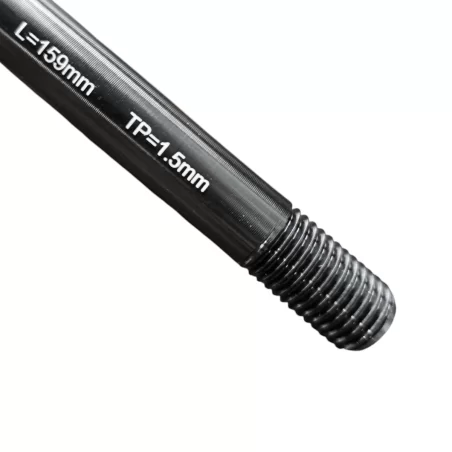 Rear Thru Axle LIG627 12 mm x 159 mm Length x M12 x 1.5 Thread Pitch