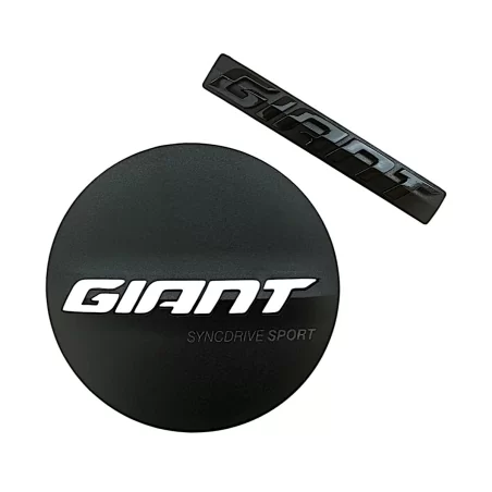 Giant Plastic cover for SyncDrive PRO Motor, Giant logo in black.