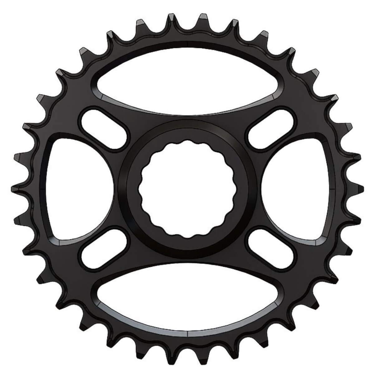 C50 Chainring Narrow Wide 28T for Race Face direct mount. Hyperglide+ Compatible