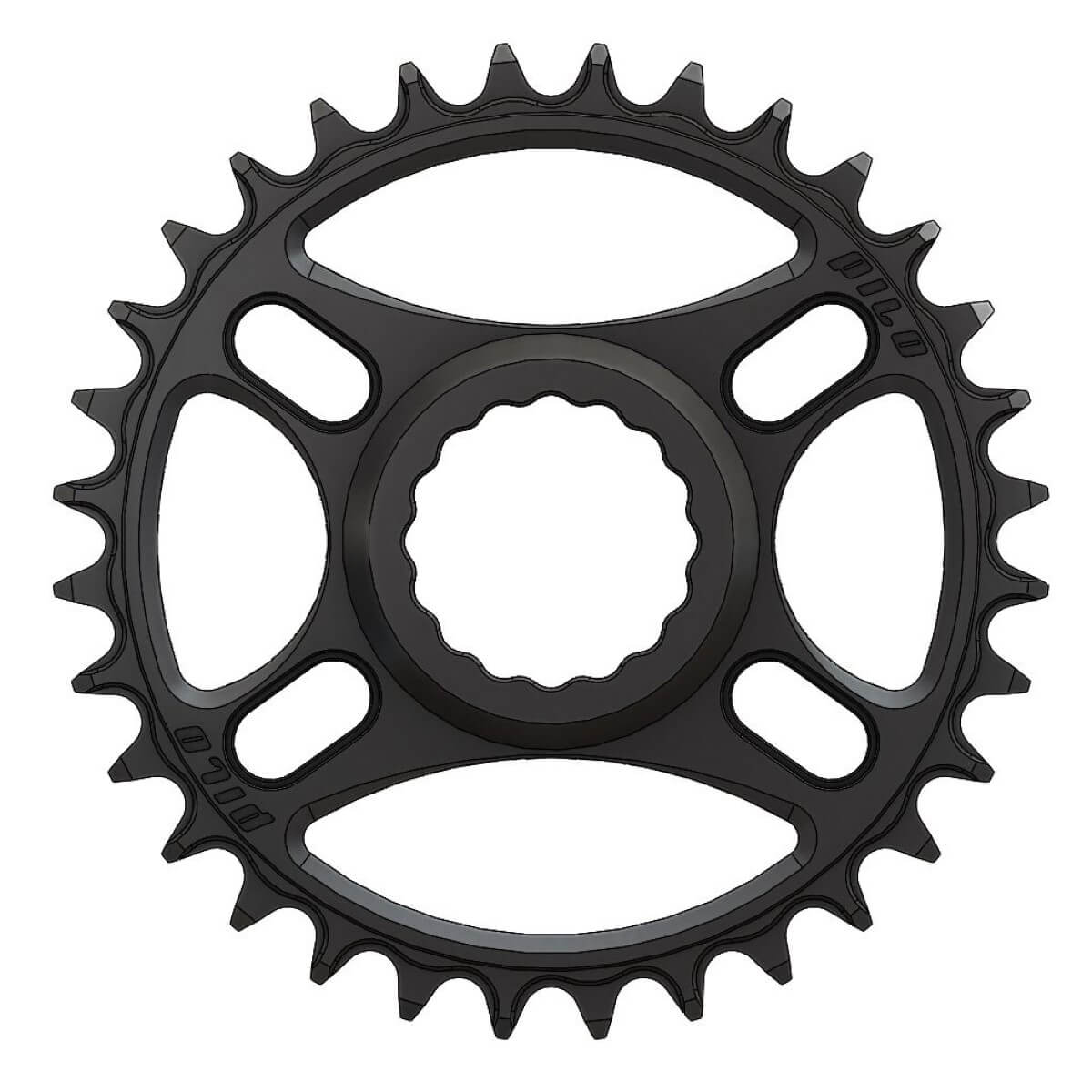 Pilo C51 Chainring Narrow Wide 32T for Race Face direct Hyperglide+ Compatible