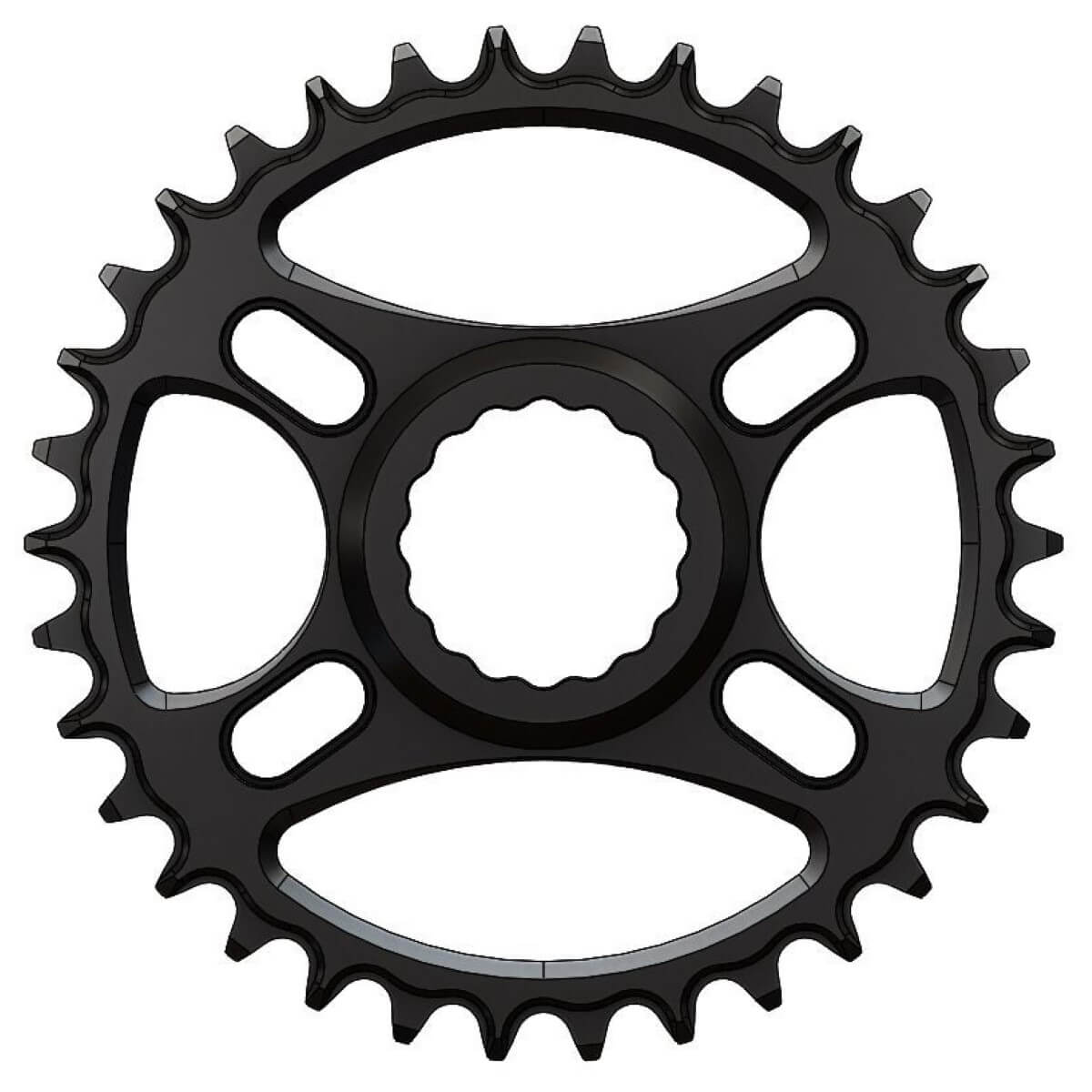 Pilo C69 Chainring Narrow Wide 34T for Race Face direct mount.  Hyperglide+ Compatible