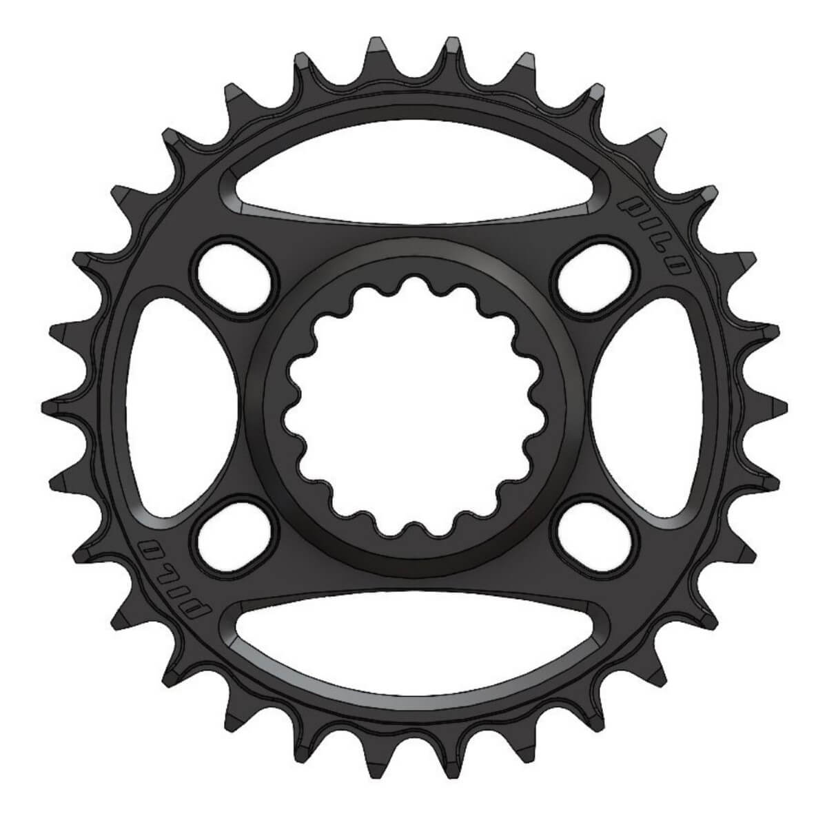 Pilo C76 e*thirteen direct Chainring Narrow Wide 30T Hyperglide+ Compatible