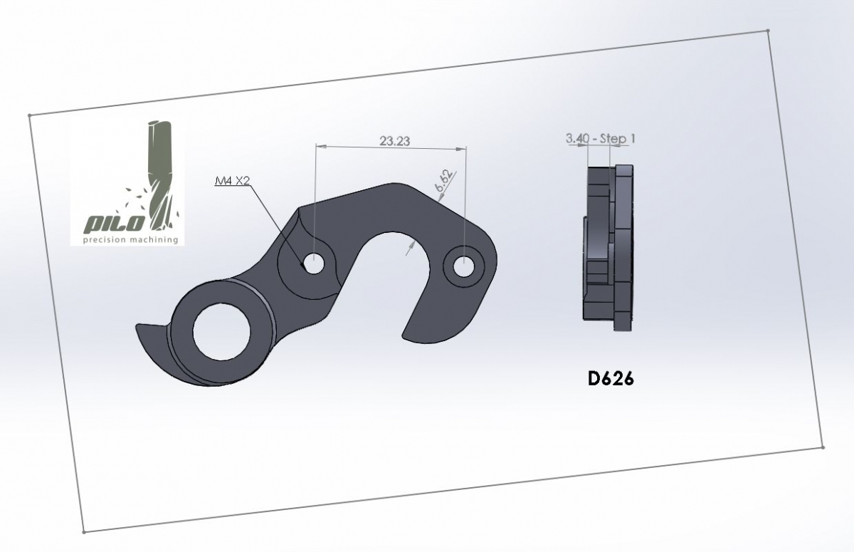 colnago c60 rear derailleur hanger