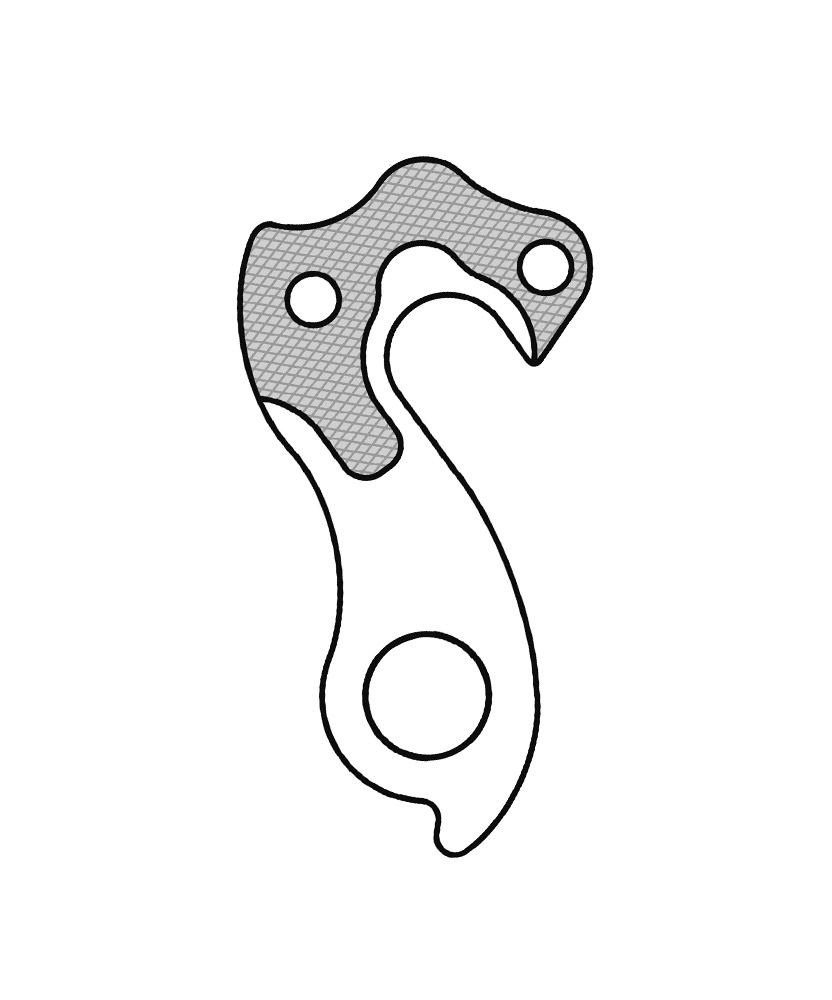 højdepunkt Uventet Anger GH-041 Derailleur Hanger for Pinarello, Stevens (Marwi UNION bike rear gear  mech hanger dropout) - Elanus Parts