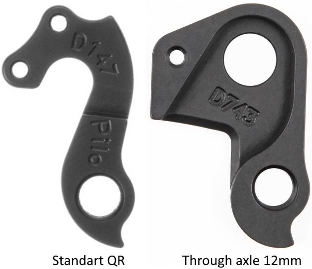 types of derailleur hanger