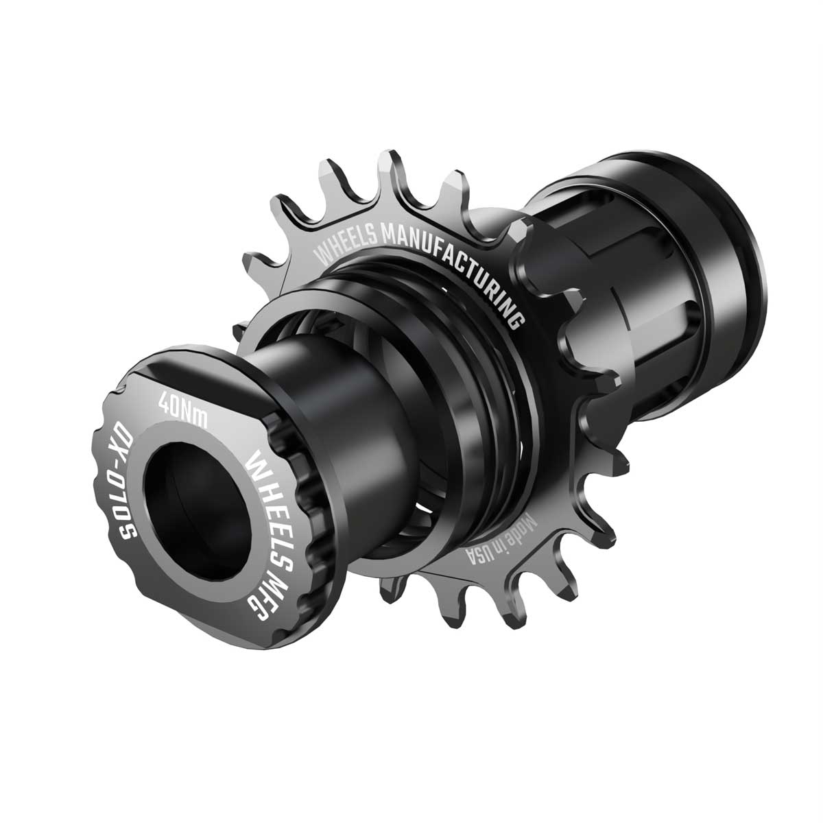 With Tensioner Wheels Manufacturing SOLO-XD XD/XDR Single Speed