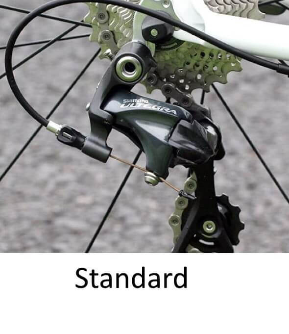 Standard derailleur mount