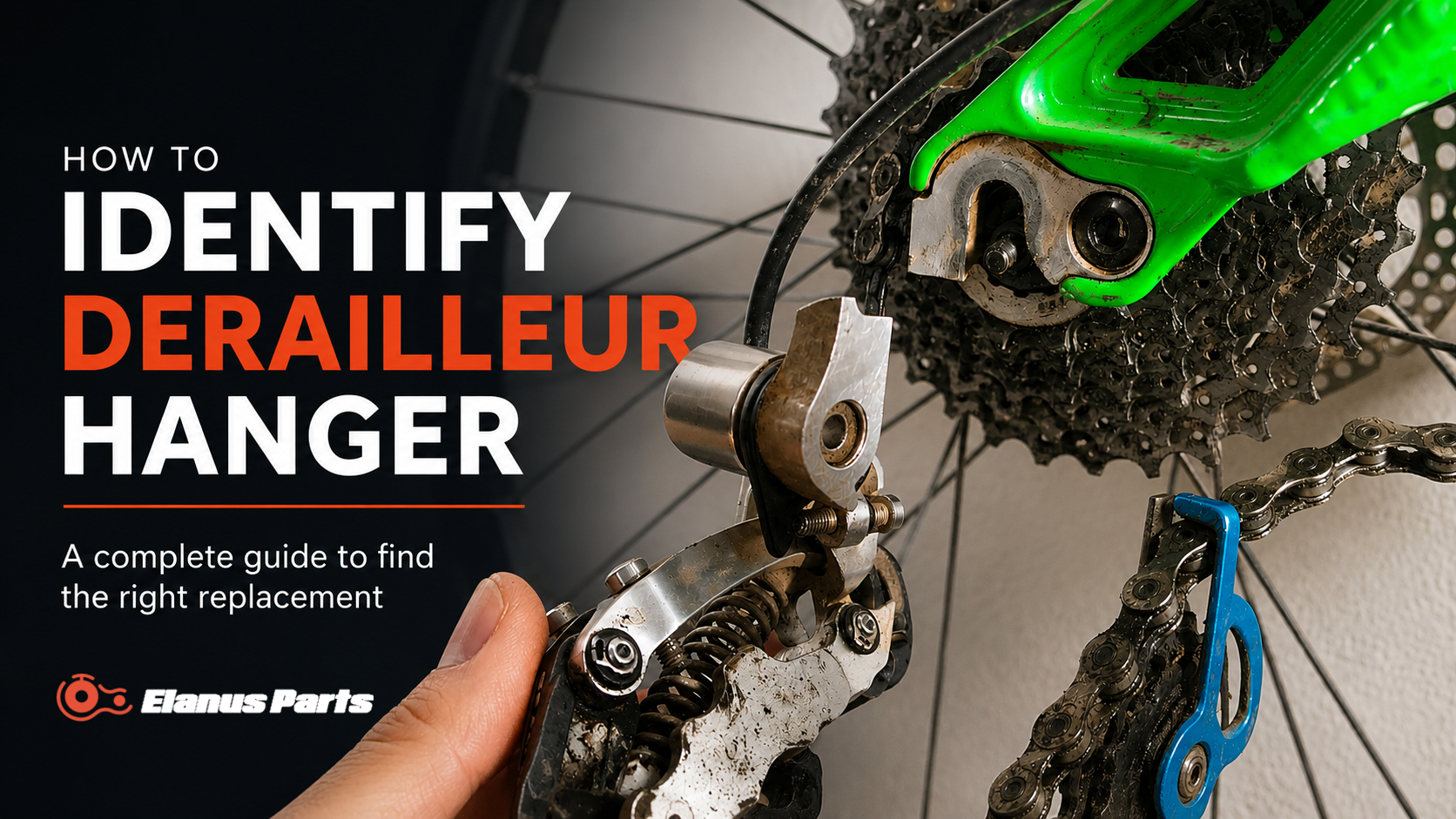 How to identify a derailleur hanger and find the correct replacement